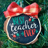 Teacher Christmas Ornament, Best Ever, Gift, Gift For | Etsy (US)