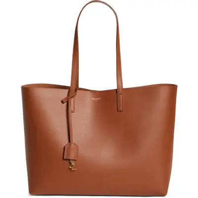 Saint Laurent Shopping Leather Tote in Noir at Nordstrom | Nordstrom