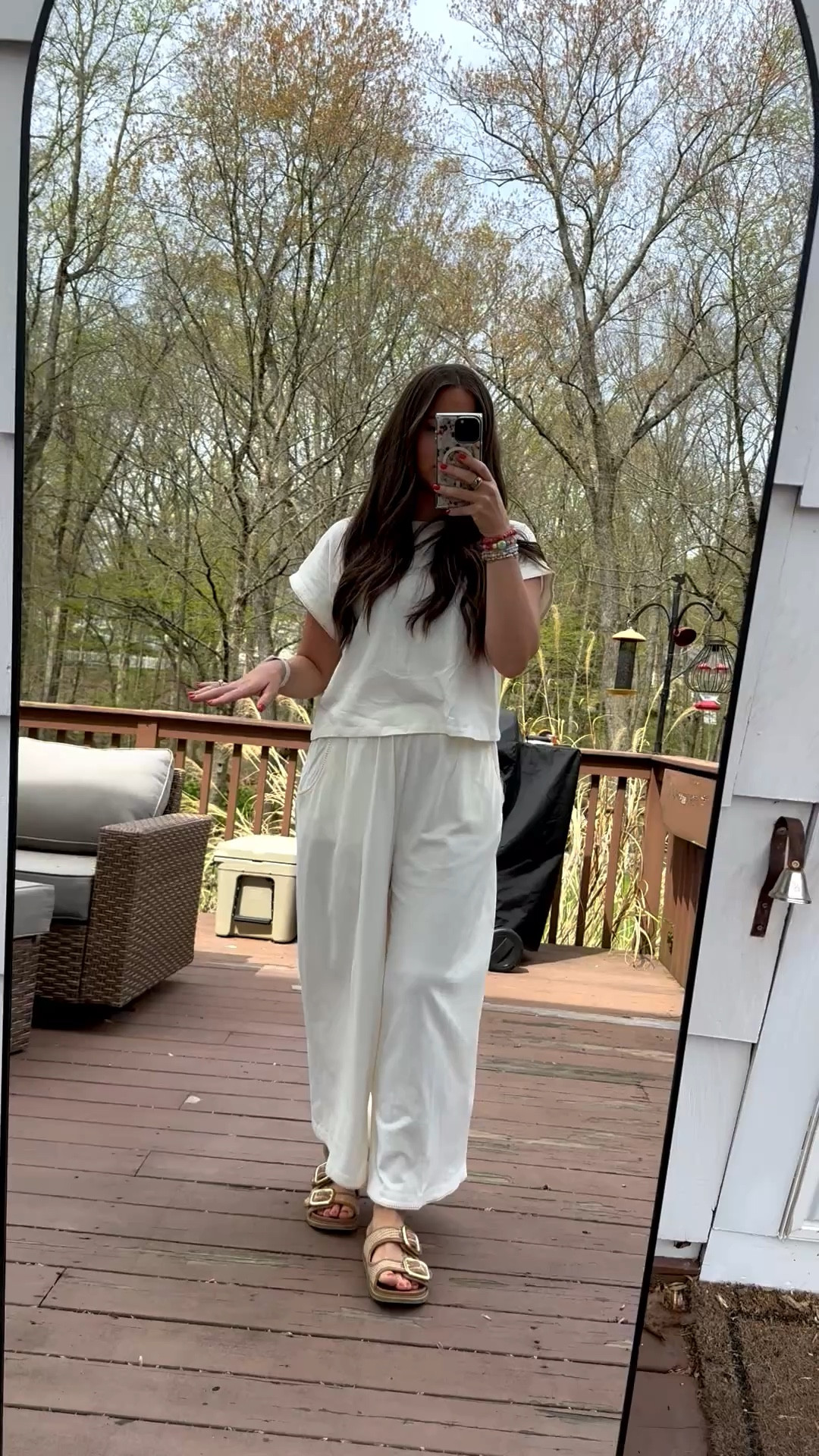 Reminds me of free people!! 
Medium in both 

#LTKmomlife