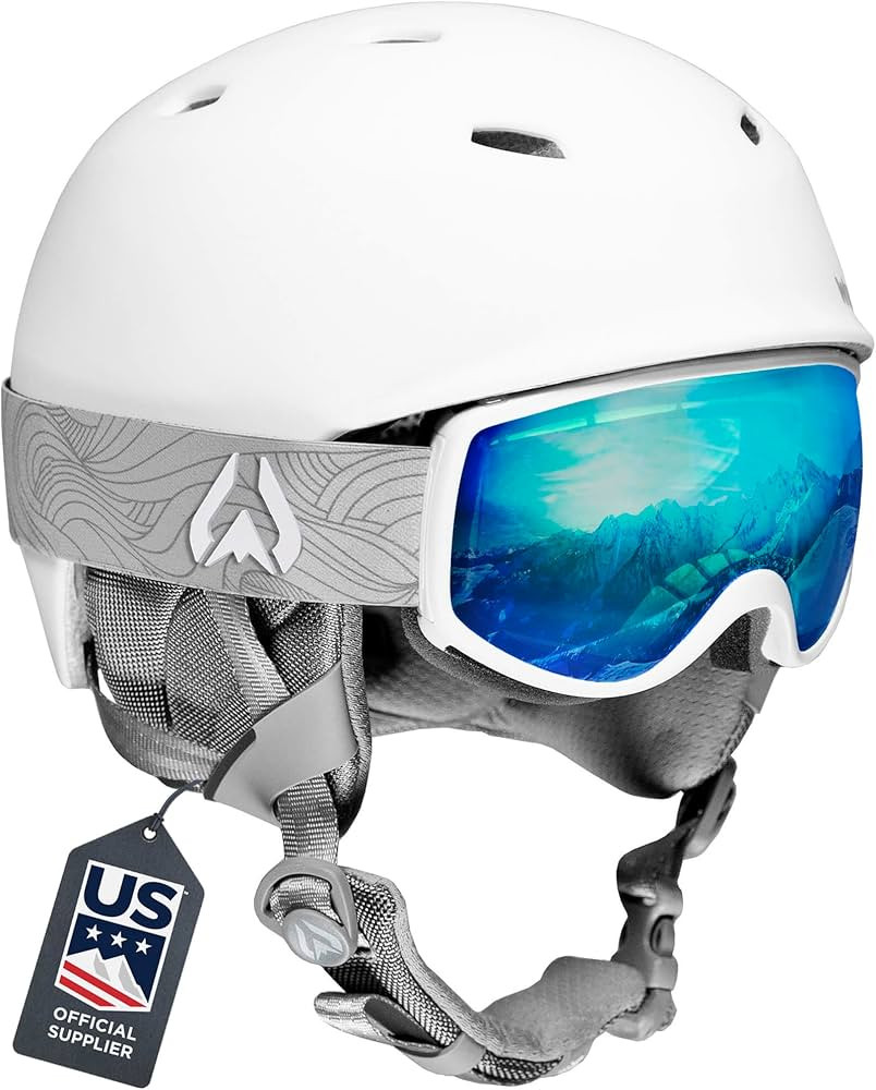 Wildhorn Spire Combo Pack Ski Helmet Kids- Snowboard Helmet with Goggles for Toddlers, Boys, & Gi... | Amazon (US)