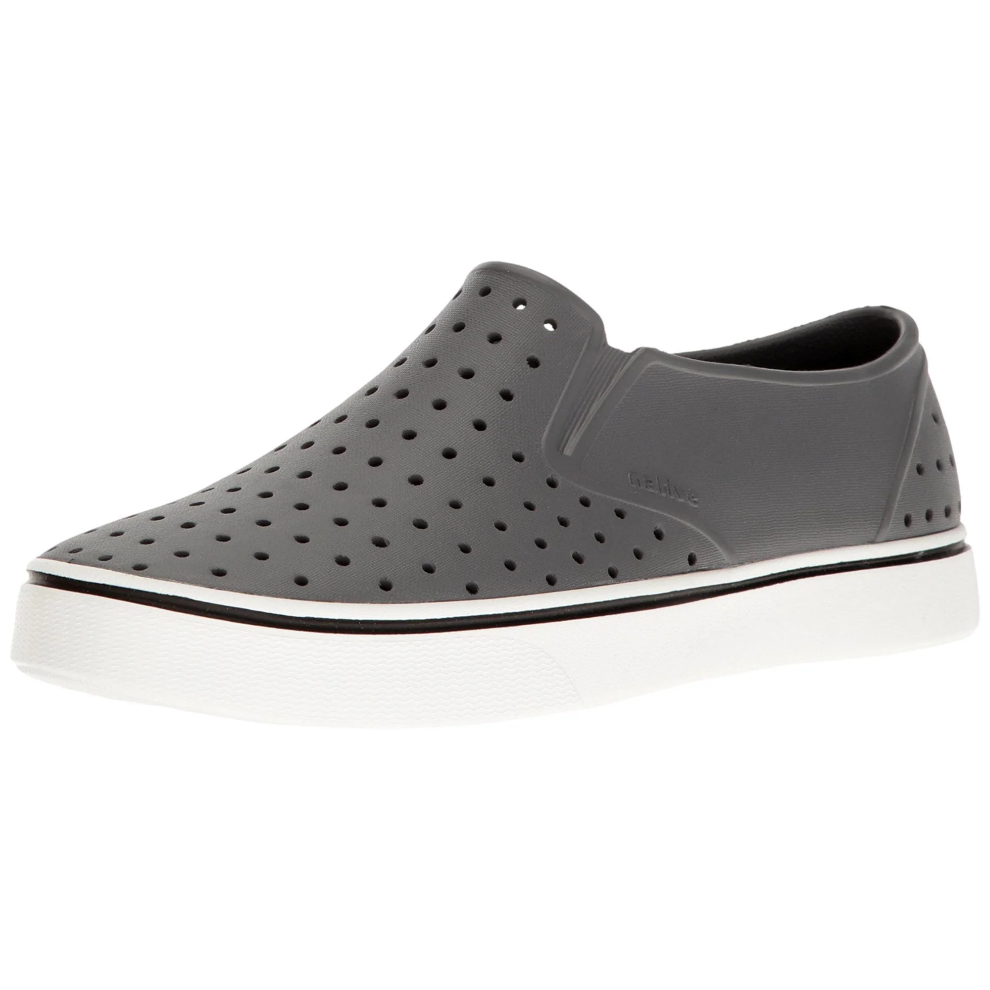 Men's Native Shoes Miles Dublin Grey/Shell White 11104600-024 | Shop Simon