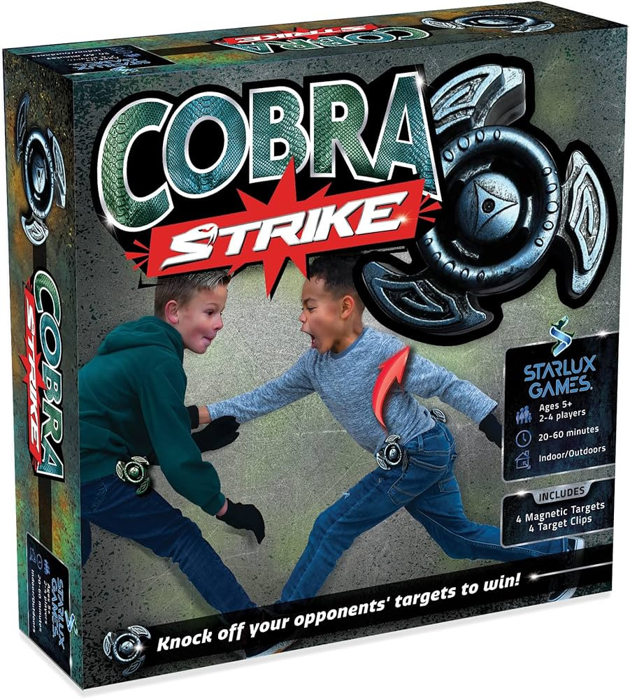 Cool Toys for Boys: COBRA STRIKE – "Aim for The Target, Defend Your Own!" | Ages 5+, 2-4 Player... | Amazon (US)