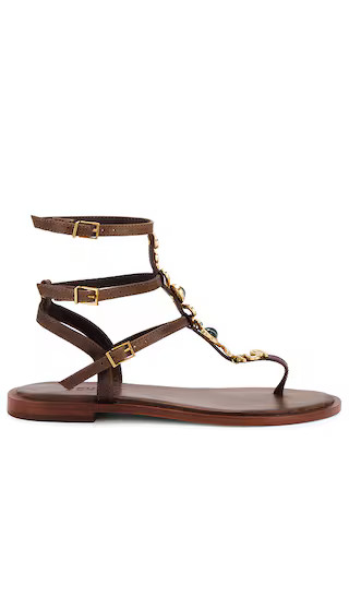 Malia Sandal in Cream Tosta | Revolve Clothing (Global)