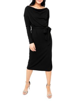 Drop Shoulder Midi Sweater Dress | Saks Fifth Avenue OFF 5TH