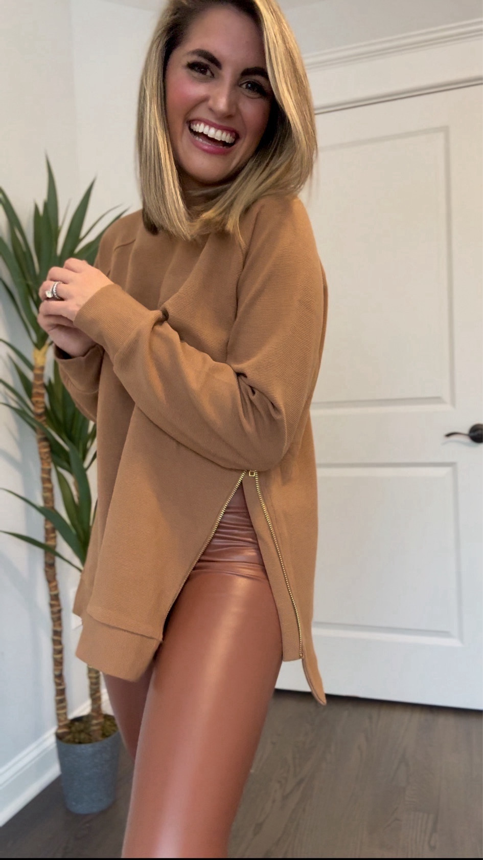 ✨FREE PEOPLE INSPIRED✨LEGGING FRIENDLY SWEATERS🤩 These are SO good. These are paired with Spanx dupes 

Free people, Amazon, Amazon prime, legging friendly, leggings, loungewear, Athleisure, comfy outfit, sweatshirt, zipper side sweatshirt, split side sweatshirt, lululemon

#LTKfitness #LTKMostLoved #LTKover40