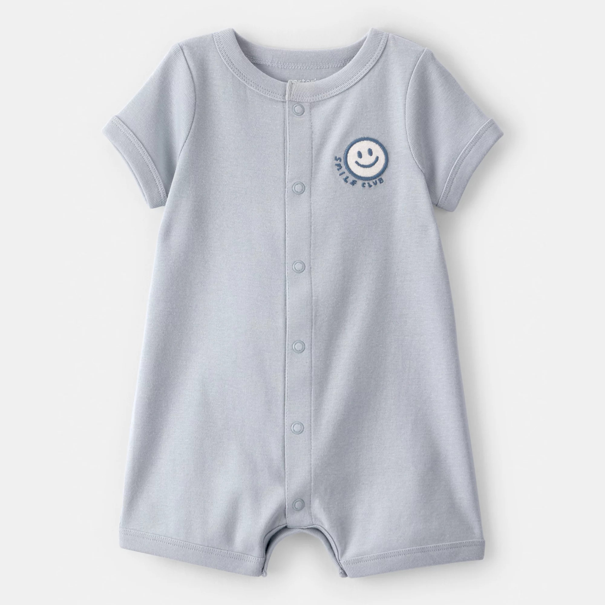 Baby Carter's 'Smile Club' Short-Sleeve Romper | Kohl's