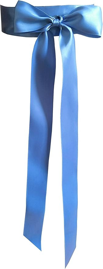 Leimandy 2" Wide Simple Classic Colorful Ribbon Sash for Dress Formal Wedding Dress | Amazon (US)