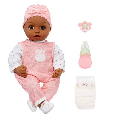 BABY Born My Real Baby Doll Harper - Dark Brown Eyes: Soft Body, Sound Effects, Includes Outfit & Accessories | Target