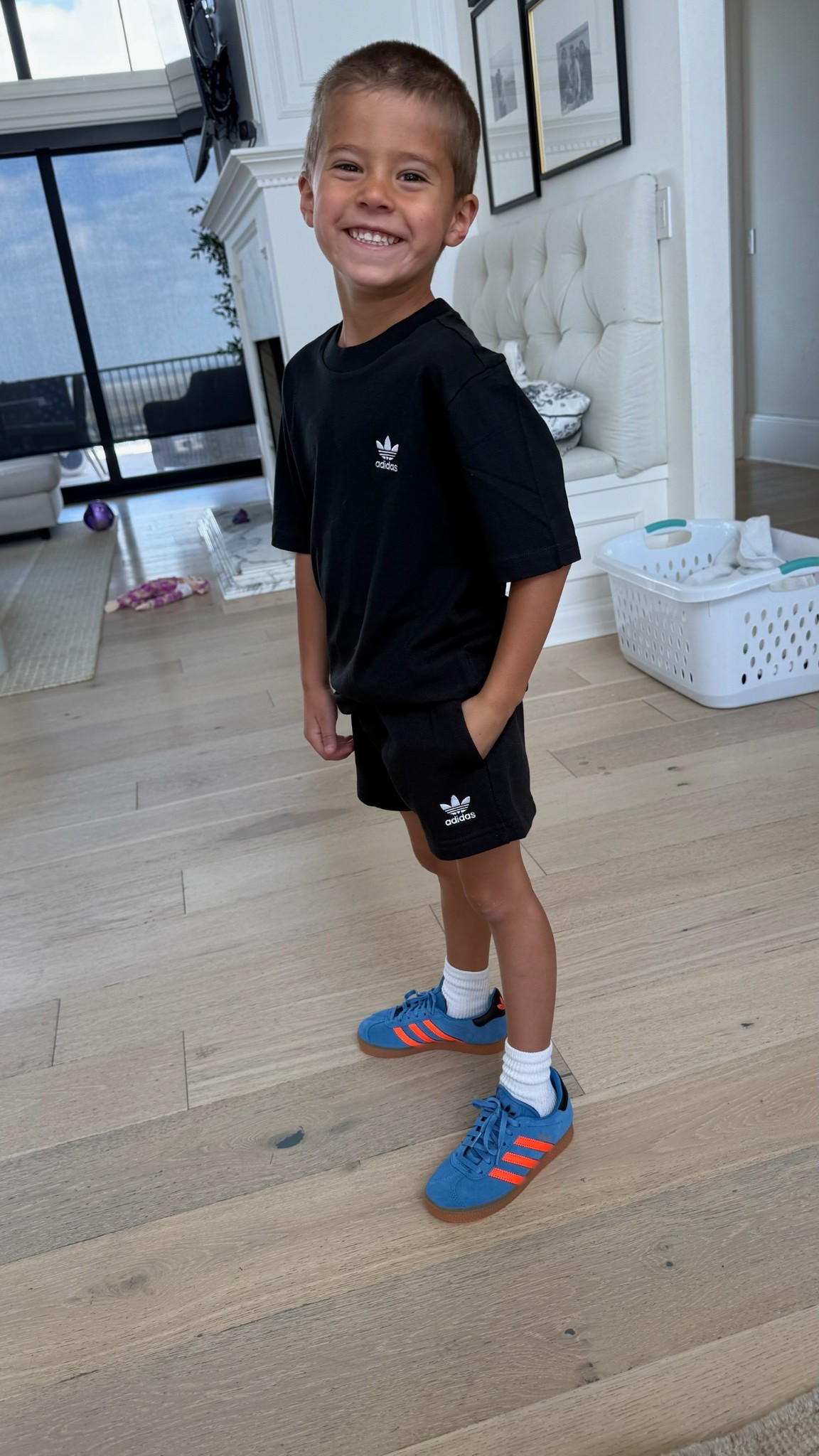 Little boys back to school outfit from adidas - love this matching set and these bright adidas sneakers ✨

@adidas   

Boys school clothes, little boys school clothes, adidas kids, boys school shoes, boys sneakers 

 #createdwithadidas #adidaspartner #ltkbacktoschool

#LTKSaleAlert #LTKFindsUnder50 #LTKFamily