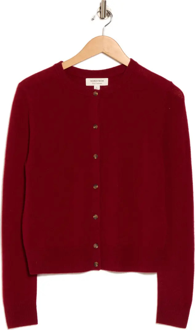 Nordstrom Crewneck Cashmere Cardigan | Nordstromrack | Nordstrom Rack