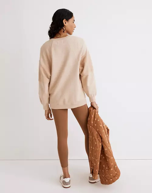 MWL Oversized Raglan Sweatshirt | Madewell