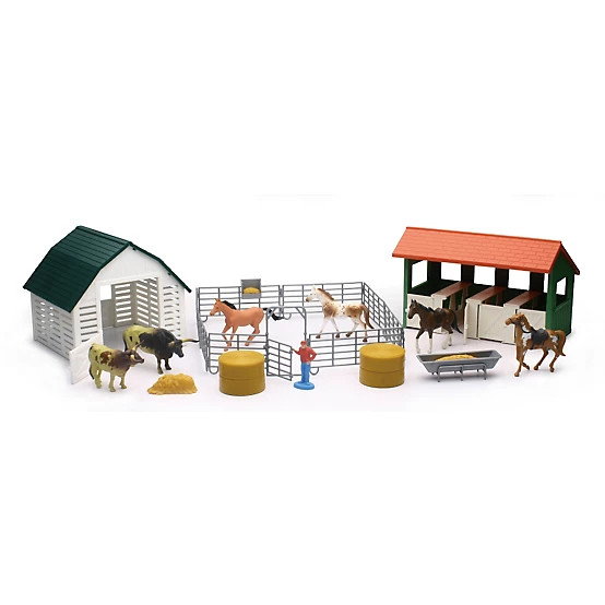 New!Country Life  With Horse And Cow Farm Set | Tractor Supply