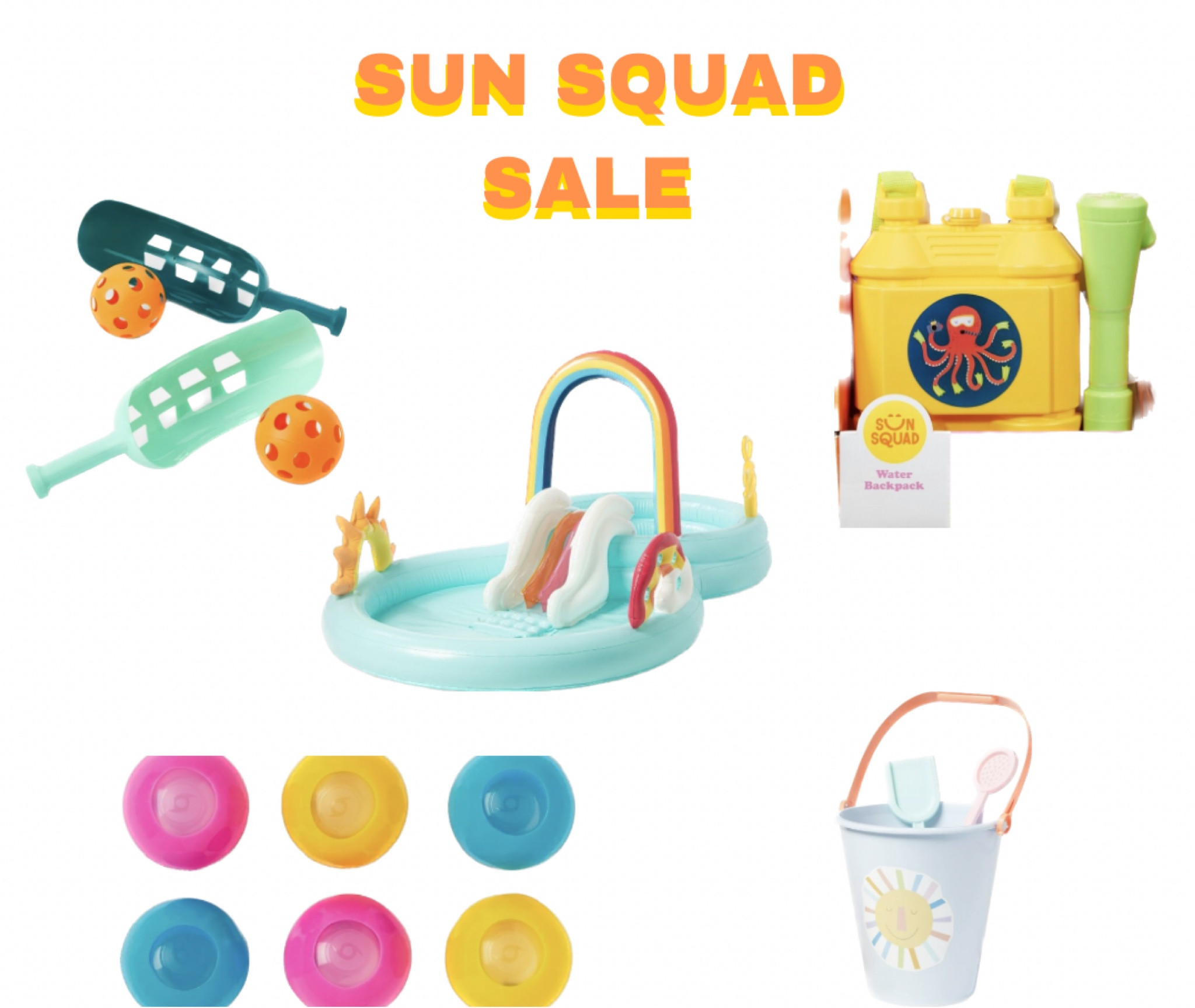 #sunsquad sale at target! 
these summer toys are so cute and fun for kids and they don’t break the bank! 

lots on sale right now. 
linking them all here 💛☀️☀️

#bubbles #kidstoys #summer #target 
#LTKsummer 
#LTKfun

#LTKSeasonal #LTKkids