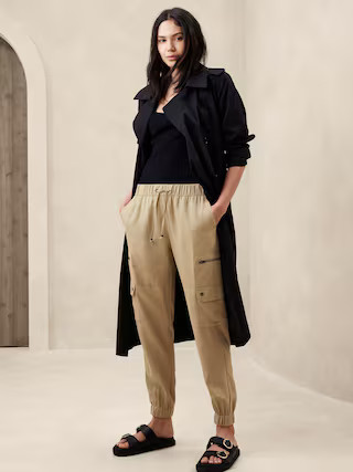 TENCEL™ Cargo Jogger | Banana Republic Factory