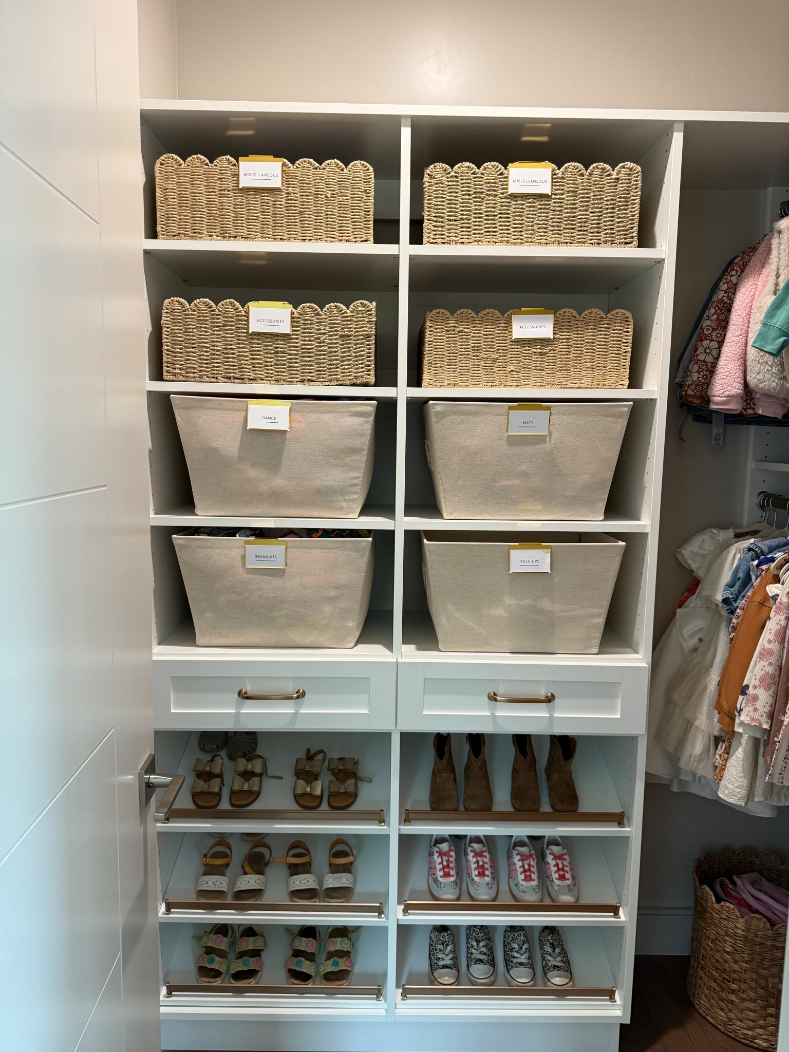 Girls closet organization, kids closets 

#LTKHome