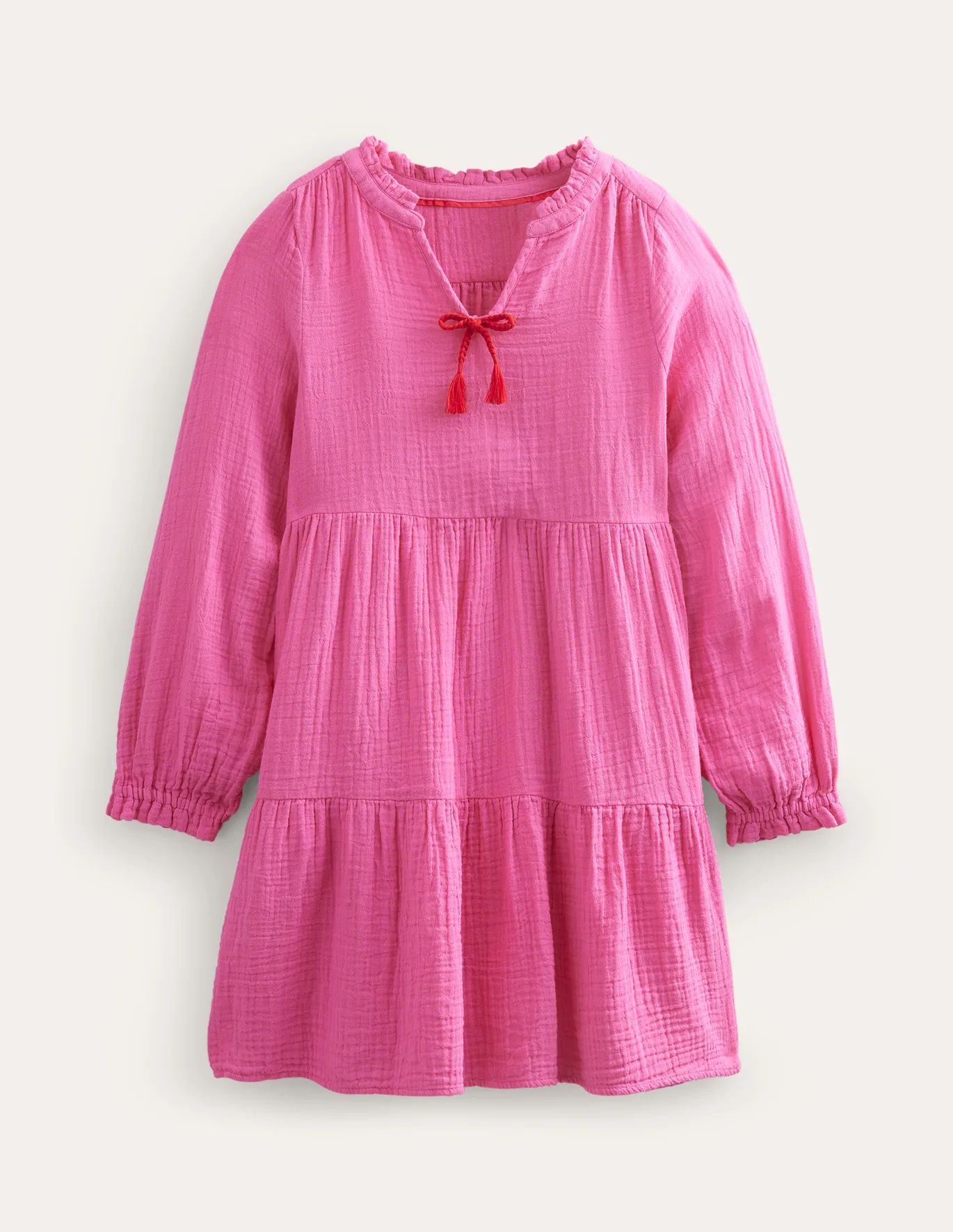 Double Cloth Tiered Dress | Boden (US)