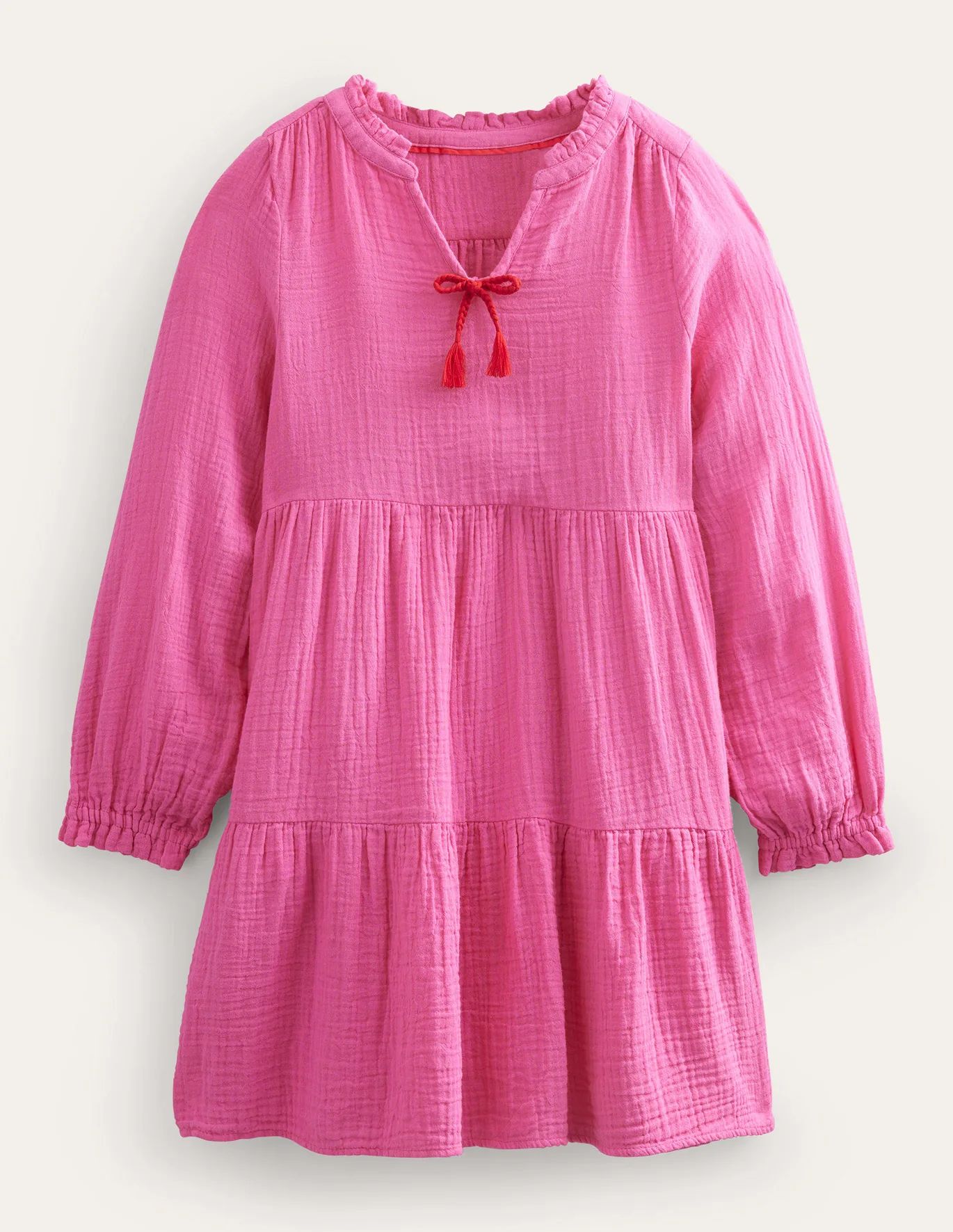 Double Cloth Tiered Dress | Boden (US)