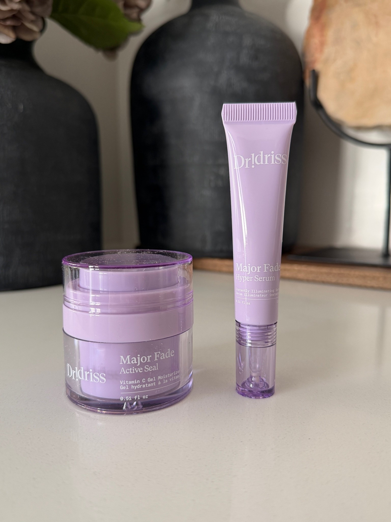 Dr. Idriss Mini Major Fade Set Serum & Cream with Vitamin C for Hyperpigmentation & Uneven Skin