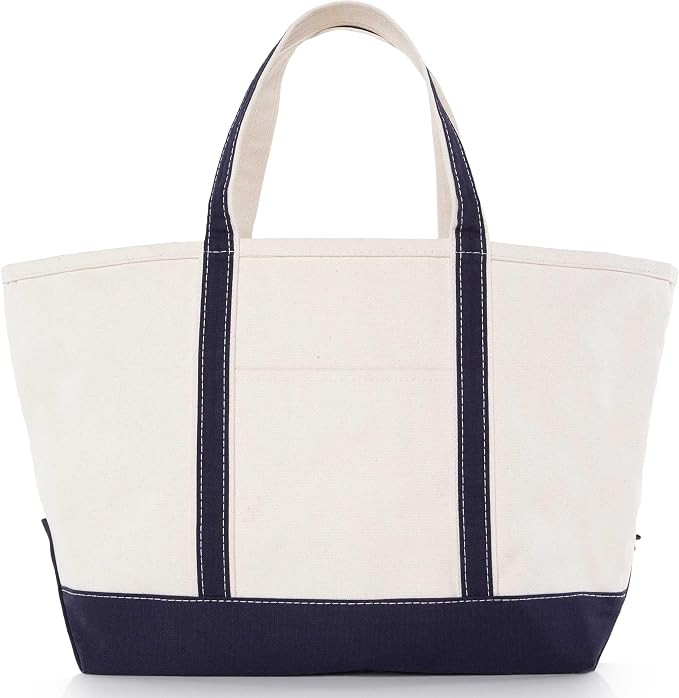 CB STATION Large Classic Tote - Canvas Tote Bag for Women - Multi-Colored Design, Perfect for Tra... | Amazon (US)