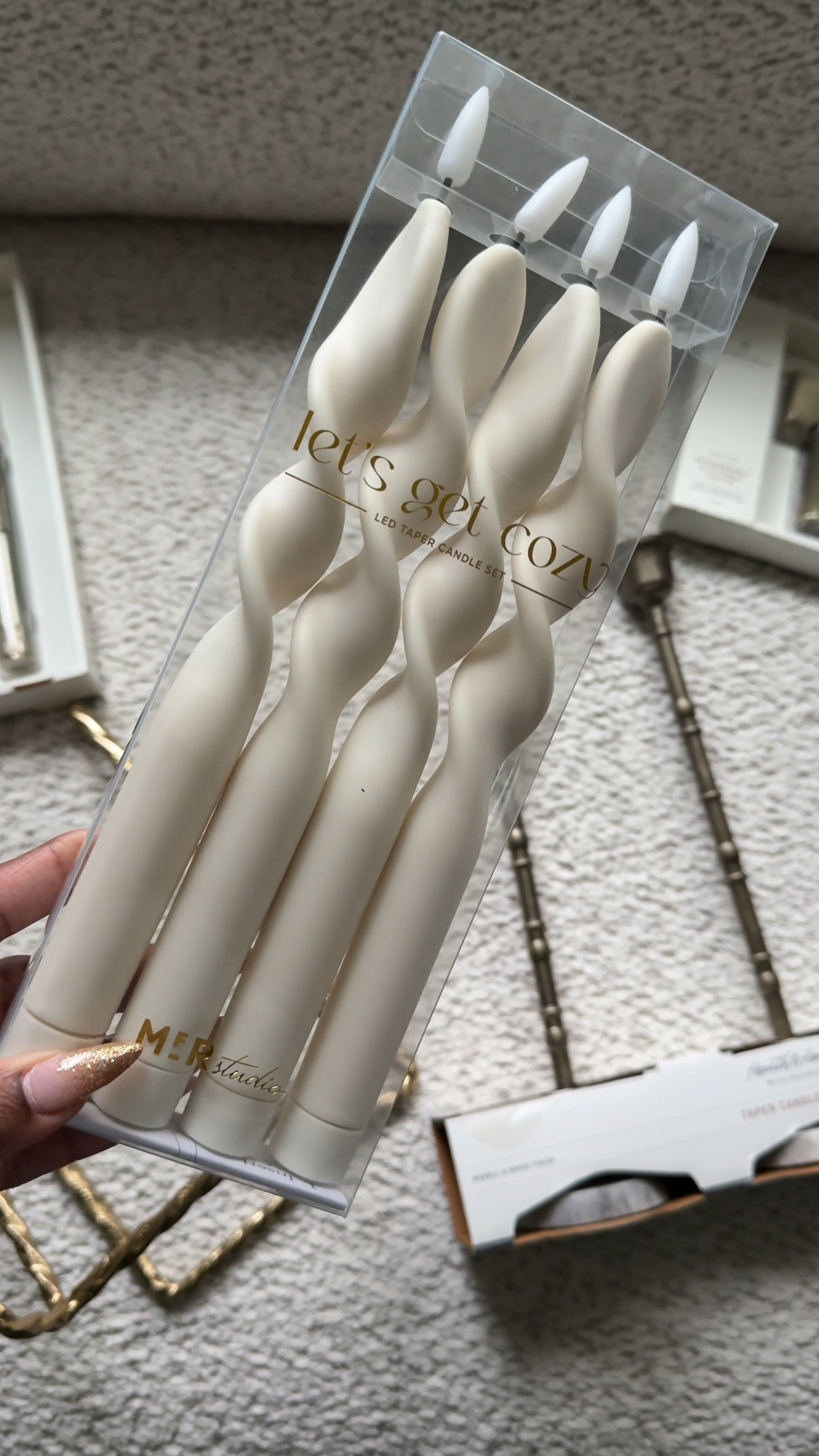 Affordable candlesticks from Target! So pretty ! 

#LTKSeasonal #LTKHome #LTKHoliday