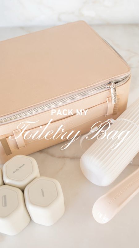 Pack my toiletry bag with me 

Toiletries, beis cosmetic case, toiletry containers, cadence containers, toothbrush cup, razor cover, travel, Amazon travel finds, beauty travel 

#LTKBeauty #LTKFindsUnder100 #LTKVideo