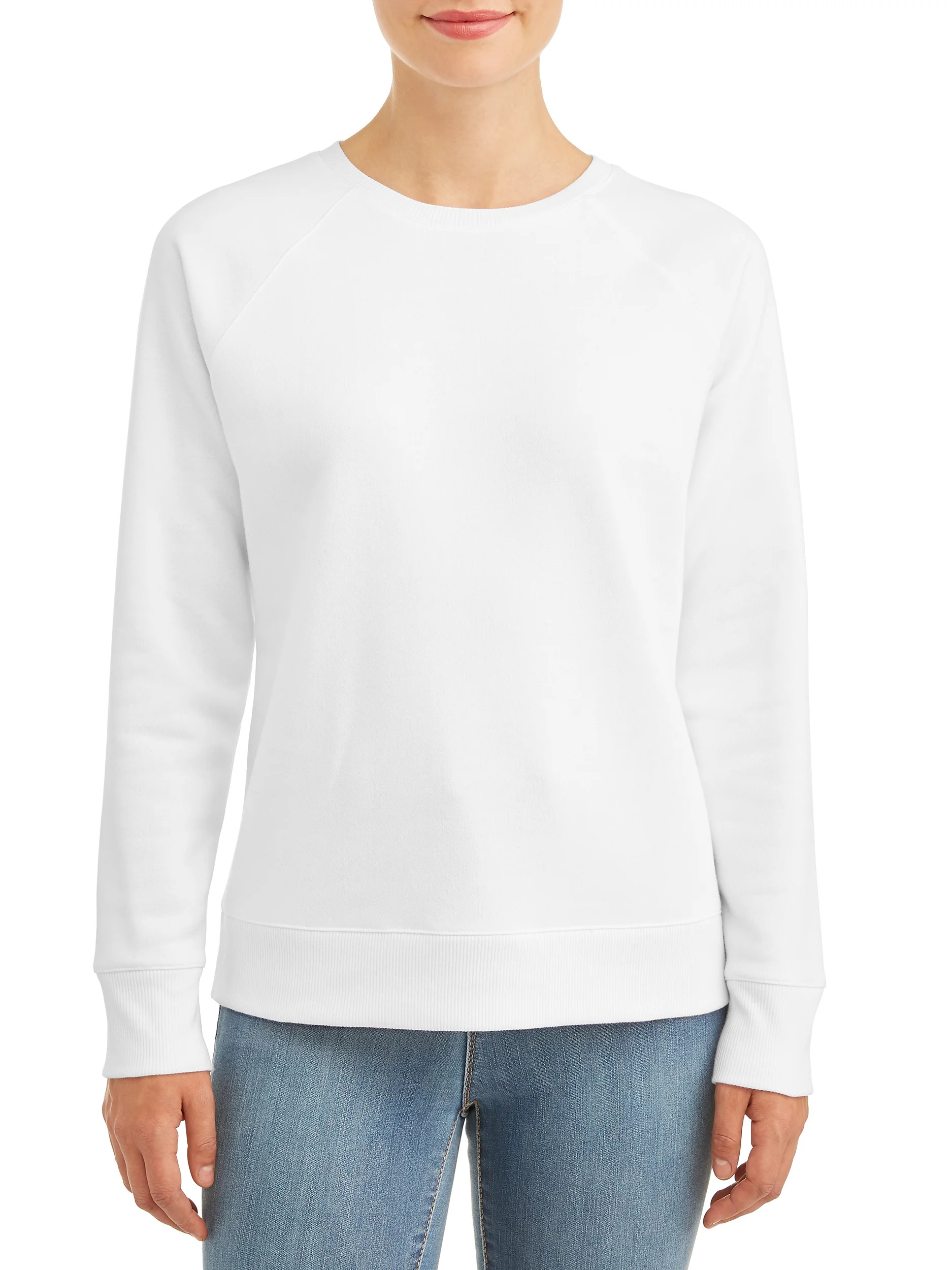 Time and Tru Women's Athleisure Women's Fleece Sweatshirt, Walmart Style, Walmart Fashion, Walmart  | Walmart (US)