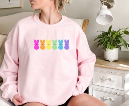 Now $12.49
(Original Price:$24.99)
50% off sale for the next 15 hours
Easter Bunny Peeps Sweatshirt, Easter Shirt

#LTKsalealert #LTKfindsunder50 #LTKSeasonal