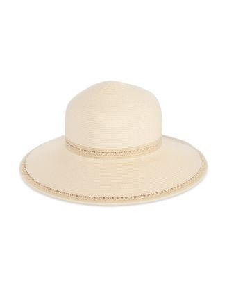 V Fraas Fraas Woven Trim Wide Brim Sun Hat  | Bloomingdale's Jewelry & Accessories | Bloomingdale's (US)