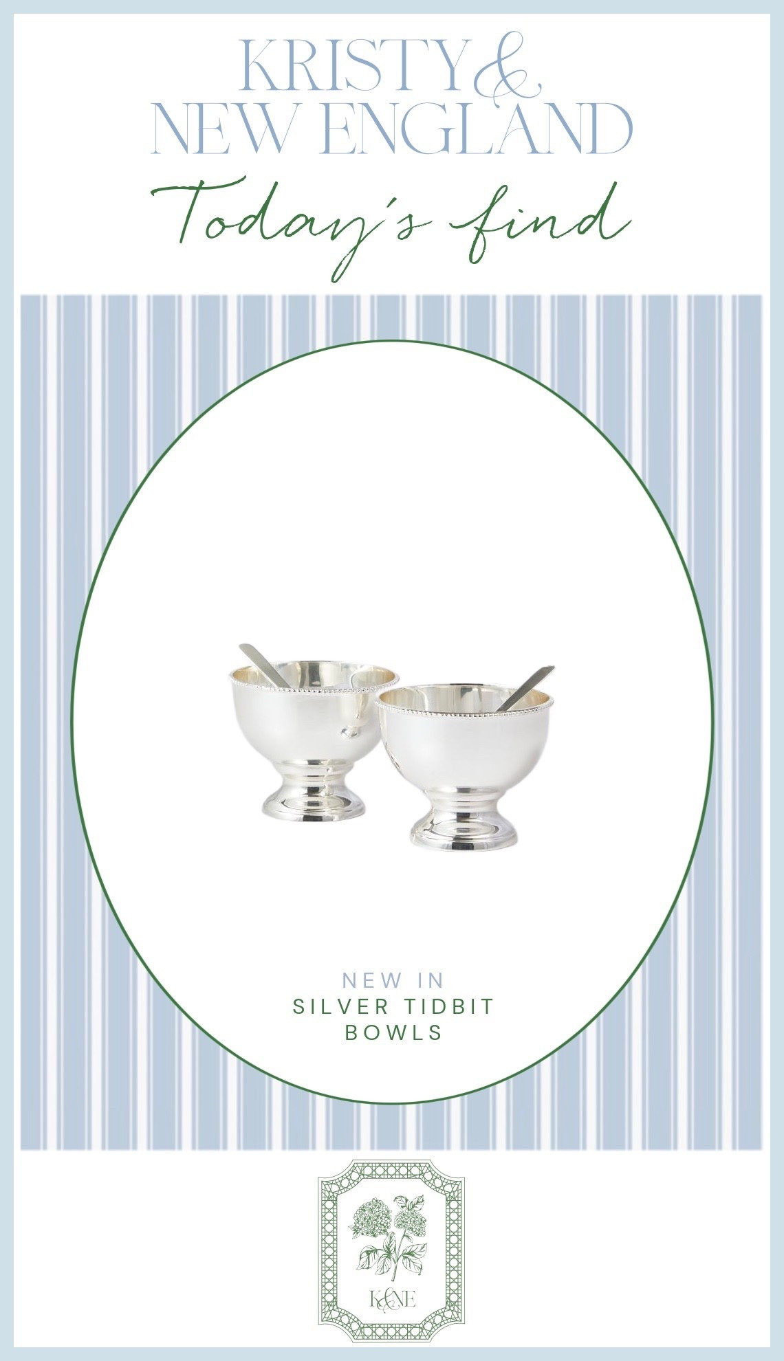 Set of 2 silver serving bowls 

#LTKHome #LTKOver40 #LTKSeasonal