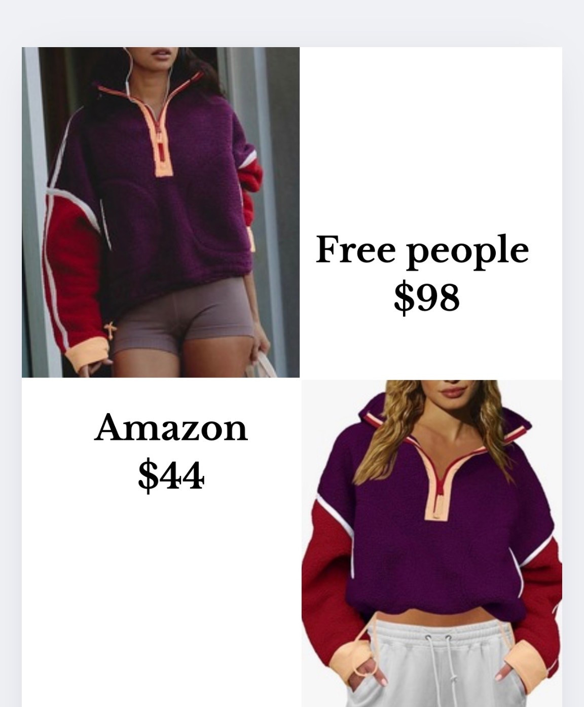 Free people pullover, Sherpa pullover, fall pullovers, boujee on a budget 

#LTKStyleTip #LTKFindsUnder50 #LTKFallSale