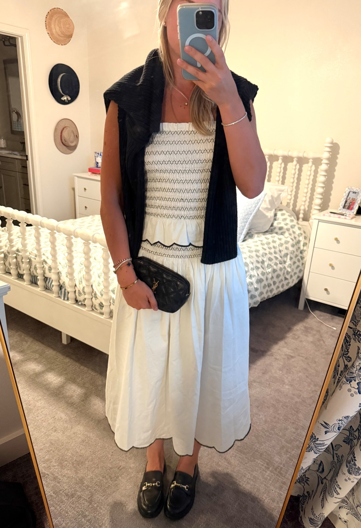 Spring Work Look

Black sweater
Old navy sweater
Black cardigan
Ysl bag
Ysl purse
Saint Laurent bag
Saint Laurent purse
Black bag
Black purse
Black loafers
Madewell loafers
Madewell shoes
Work shoes
Spring work outfit
Summer work outfit
Casual office outfit
Casual work outfit
Black and white outfit
White outfit
Black outfit
Spring outfit
Spring style
Fall transition
Lunch outfit
Weekend outfit
Fifteen Twenty Elliot Smocked Tank Top
Rent the runway
Smocked tank
Fun top
Party top
Tank top
White tank
Peplum top
Black and white top
Summer top
Going out top
Fifteen Twenty Elsa Smocked Waist Midi Skirt
White skirt
Long skirt
Midi skirt
Maxi skirt
Flowy skirt
Black and white skirt
Drop waist skirt
Scalloped skirt
Ruched skirt
Summer skirt
High waisted skirt

#LTKFindsUnder100 #LTKWorkwear #LTKStyleTip