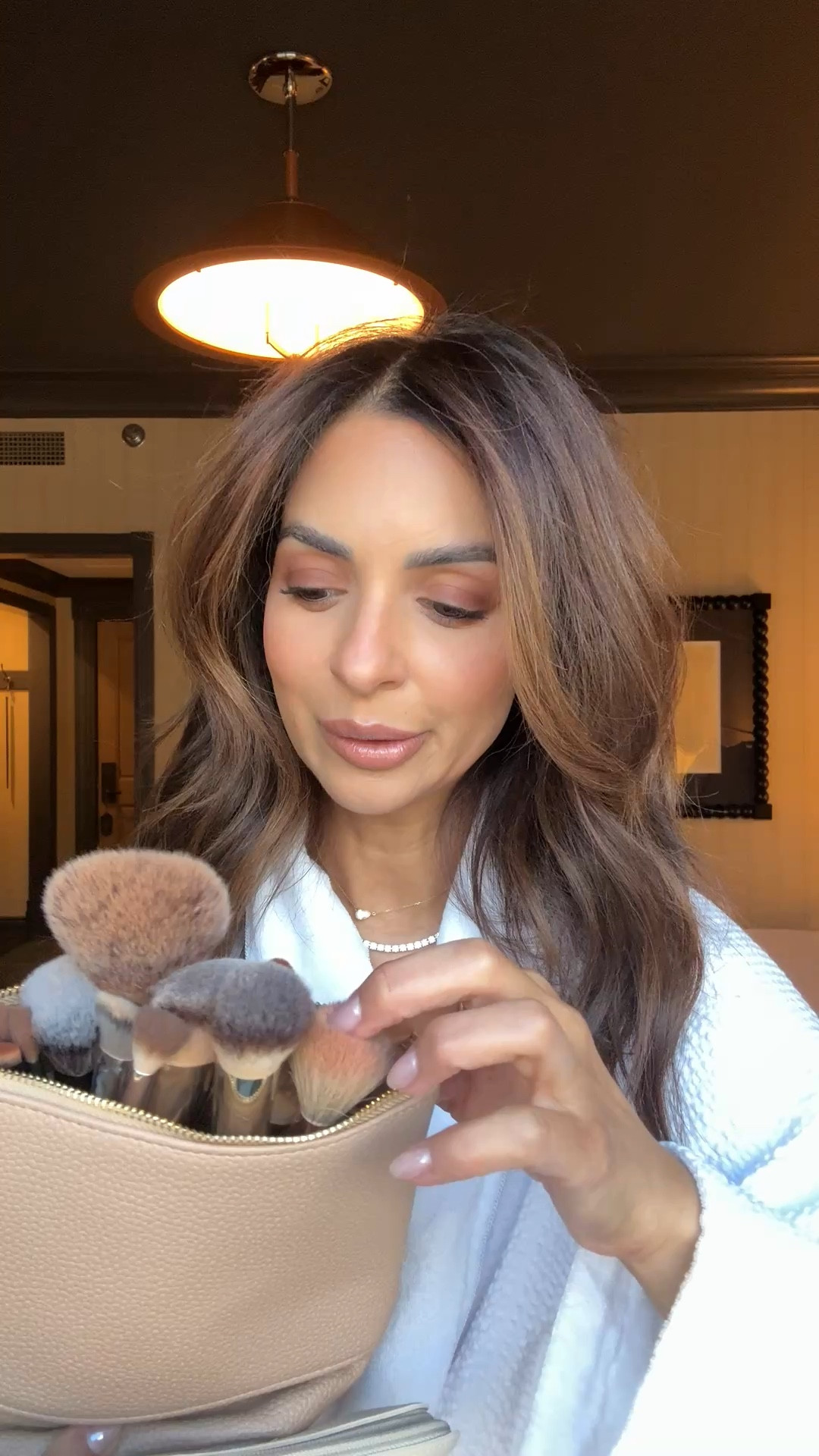 Some travel items I'm loving!! These help me stay organized and I love that the brush holder can sit on the counter so easily!

#LTKTravel #LTKBeauty