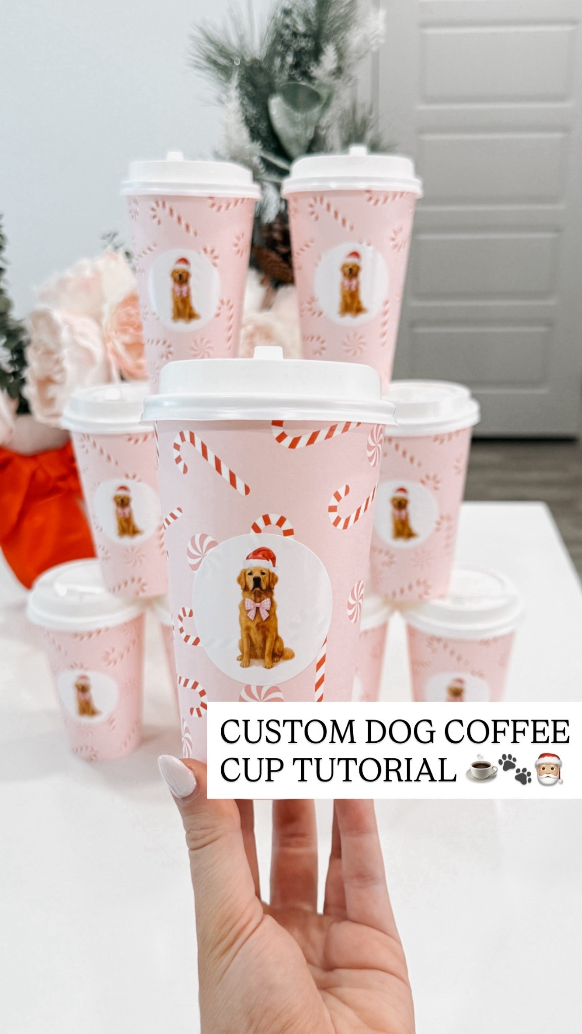 Links to the sticker paper I used for the coffee cups! They seem to be running low on Amazon so I linked them from a few different places 


The prompt I used for the Brody image was: “can you turn brody (first picture) into a watercolor png and give him a lime green gingham bowtie similar to the second photo [insert bow tie I liked]"

#LTKGiftGuide #LTKHome #LTKHoliday