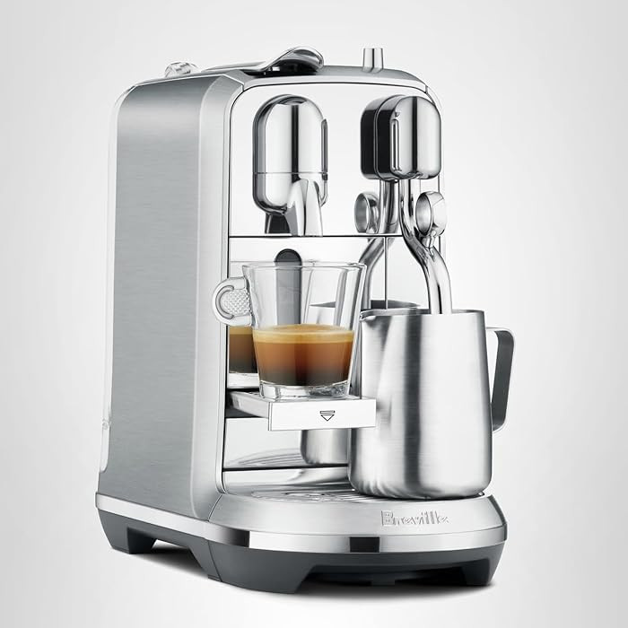 Nespresso Creatista Plus Espresso Machine by Breville, Brushed Stainless Steel | Amazon (US)