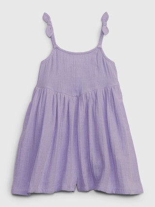 Toddler Crinkle Gauze Romper | Gap (CA)