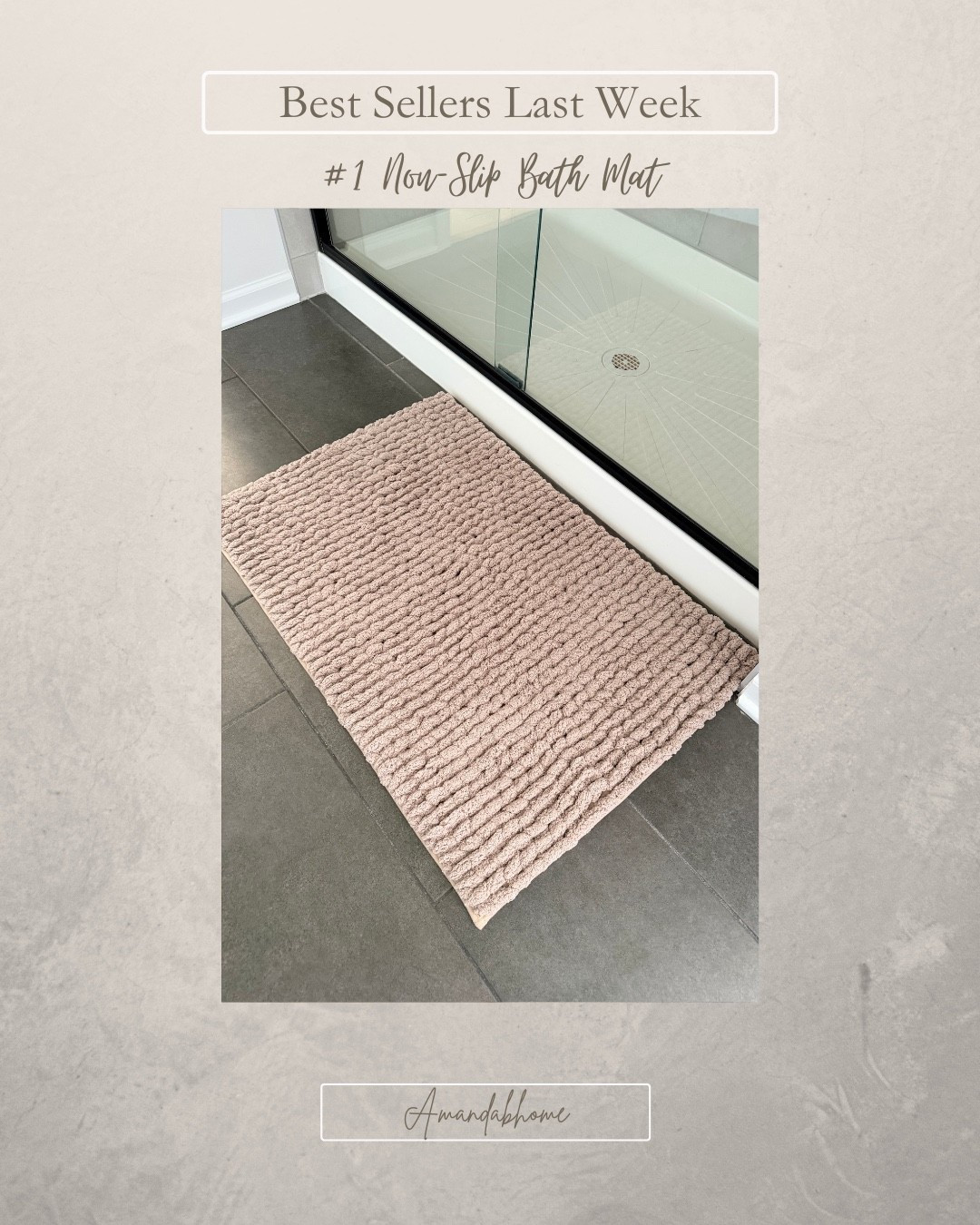 Everyone loves my new non-slip bath mat 🙌

#LTKU #LTKHome #LTKSaleAlert