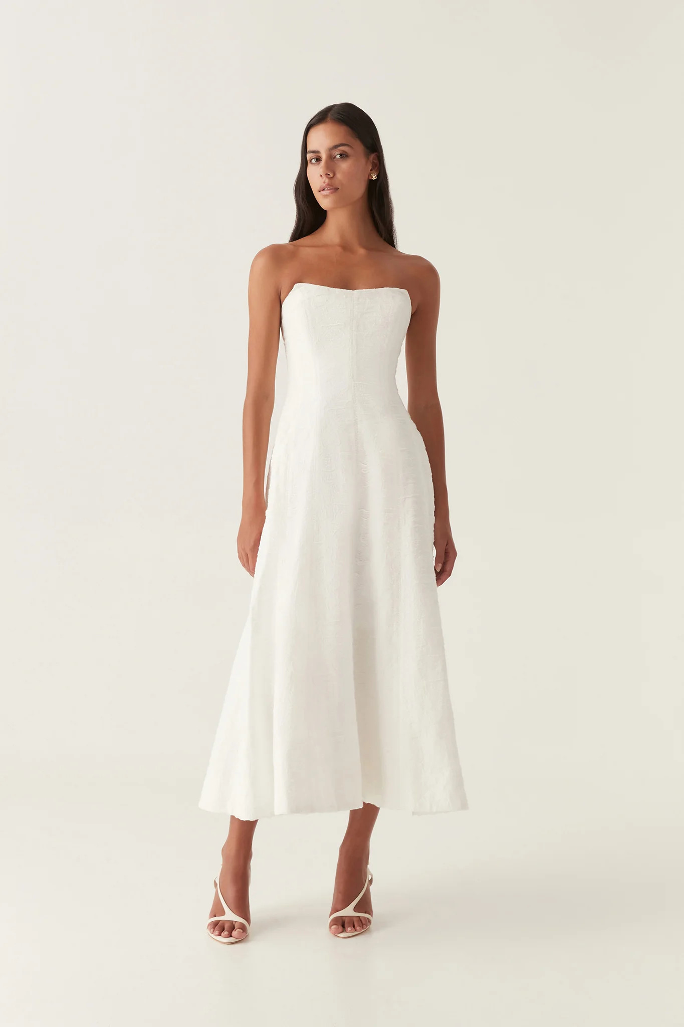 Vibration Jacquard Midi Dress | aje. (Australia)