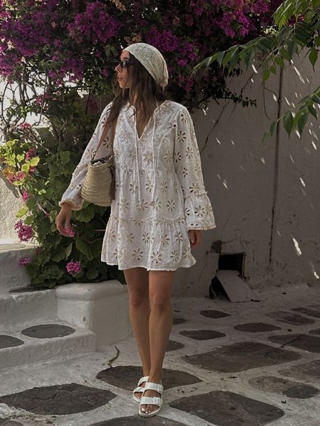 White outfit for a day exploring Mykonos 🐚🇬🇷🧿🤍

#LTKtravel #LTKeurope #LTKsummer