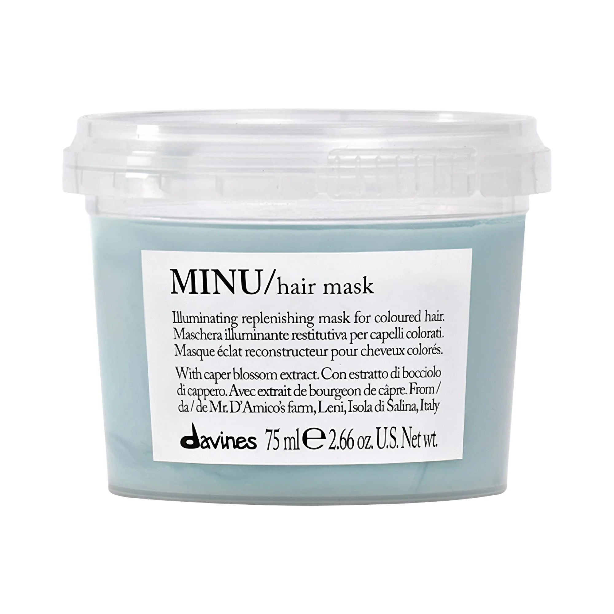 Davines Mini MINU Hair Mask for Colored Hair 2.66 oz / 75 ml | Sephora (US)