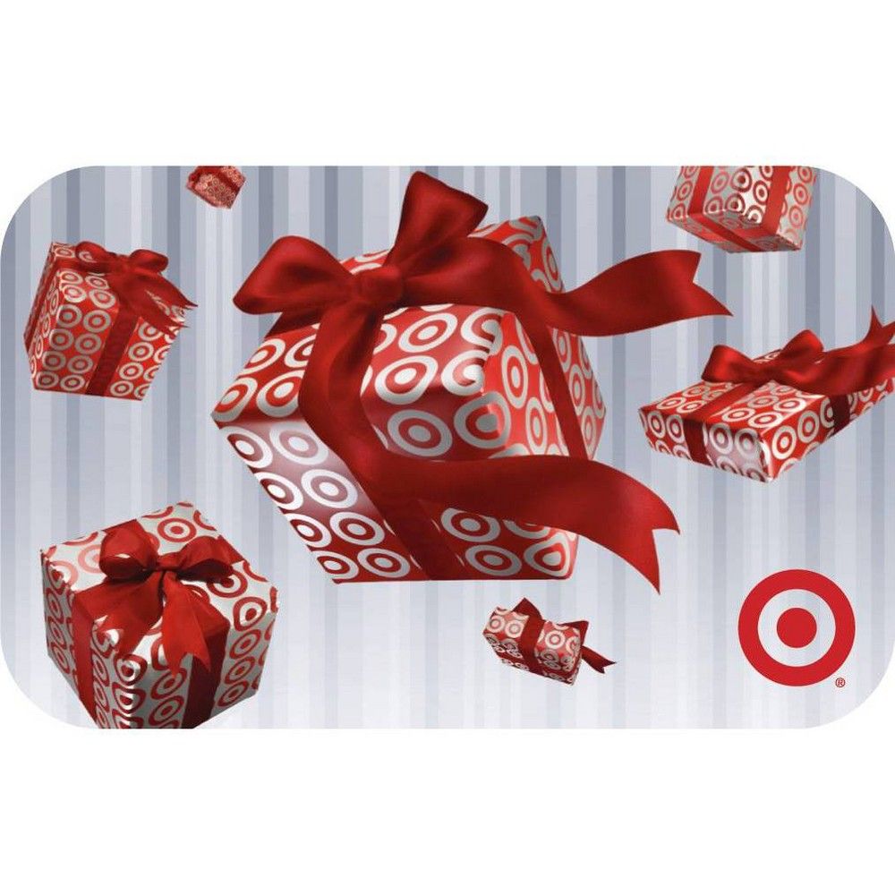 Raining Gift Boxes Target GiftCard $100 | Target
