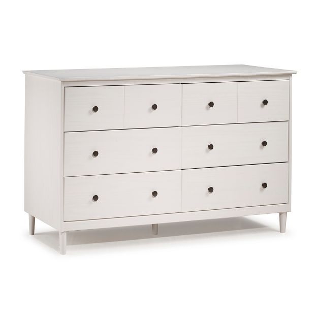 Stiva Classic Mid-Century Modern Horizontal 6 Drawer Dresser - Saracina Home | Target