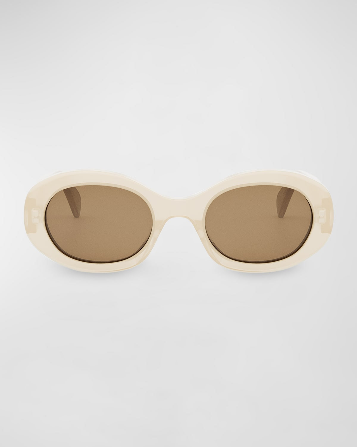 Men & apos;s Triomphe Acetate Oval Sunglasses | Neiman Marcus