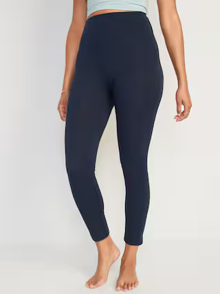 Extra High-Waisted PowerChill Hidden-Pocket Cropped Leggings for Women | Old Navy (US)