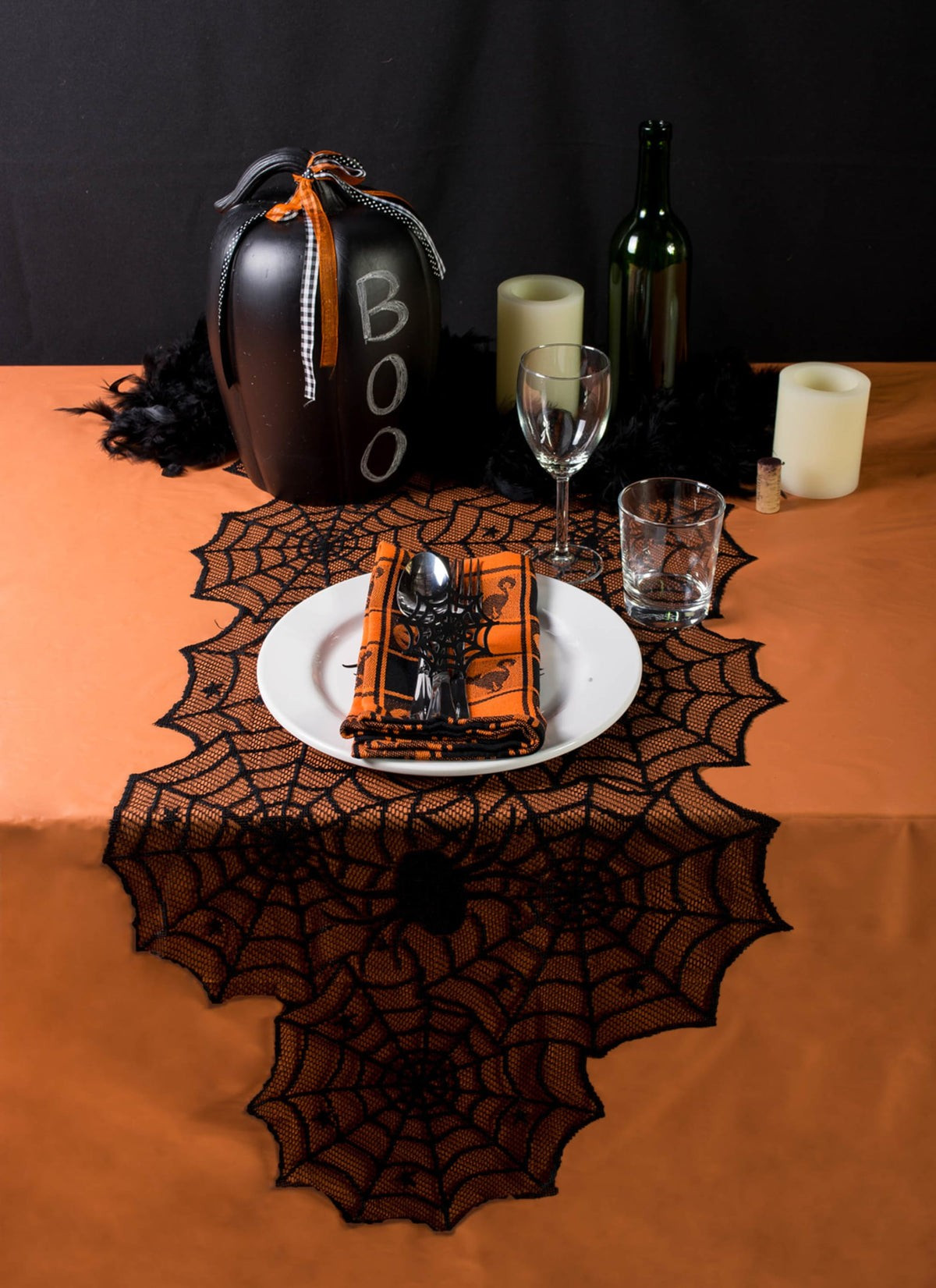 Halloween Lace Table Runner | Pier 1