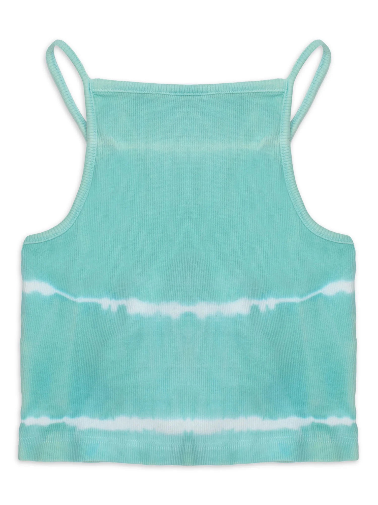 Silver Girls Tie Dye Cropped Tank Top, Sizes S-XL - Walmart.com | Walmart (US)