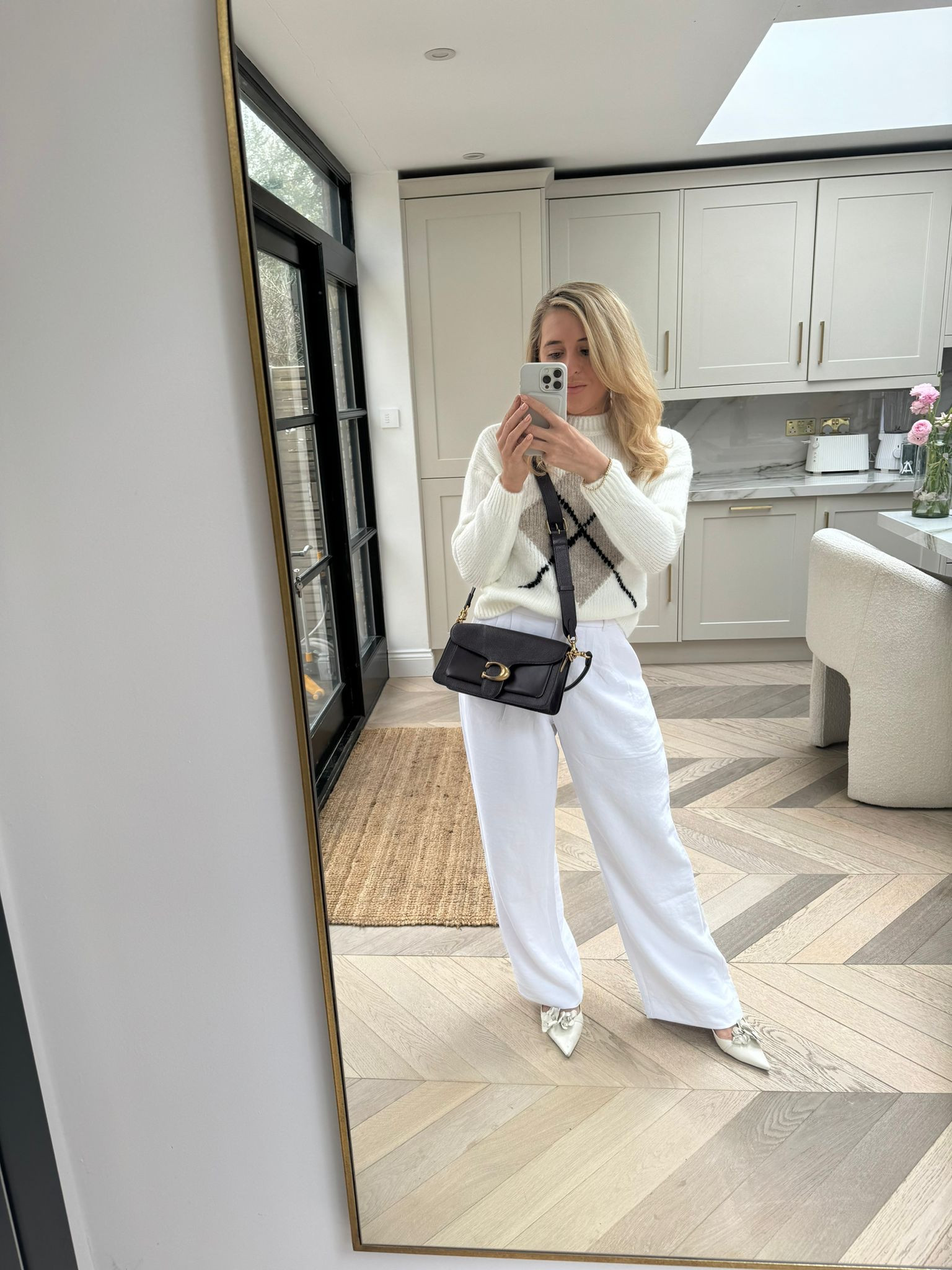 Coach tabby bag / Abercrombie pants - mango jumper - jimmy choo shoes

#LTKSeasonal #LTKeurope #LTKstyletip