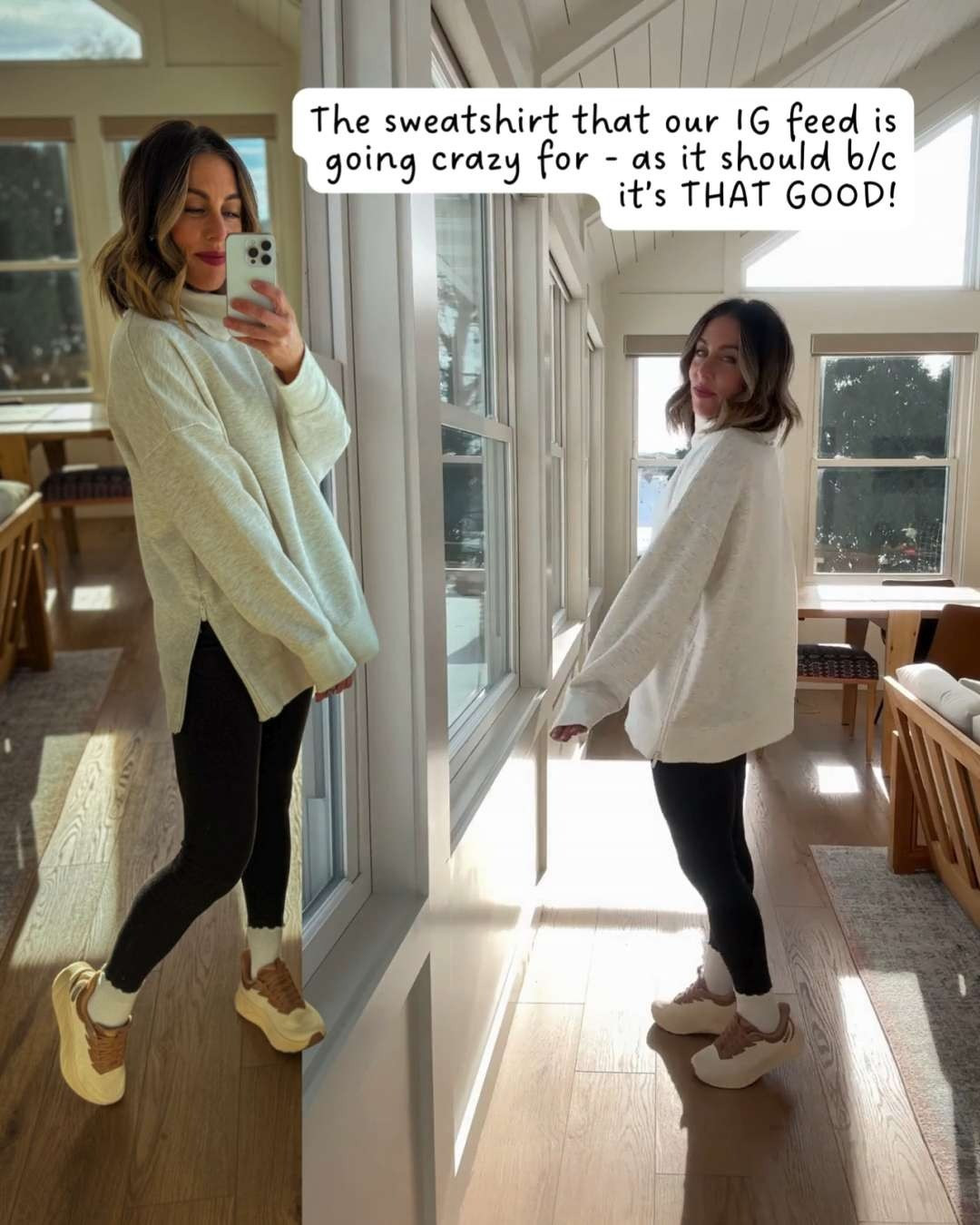 This sweatshirt has gone viral for a good reason! So comfortable! 

 

#LTKgrwm #LTKmomlife #LTKOver40