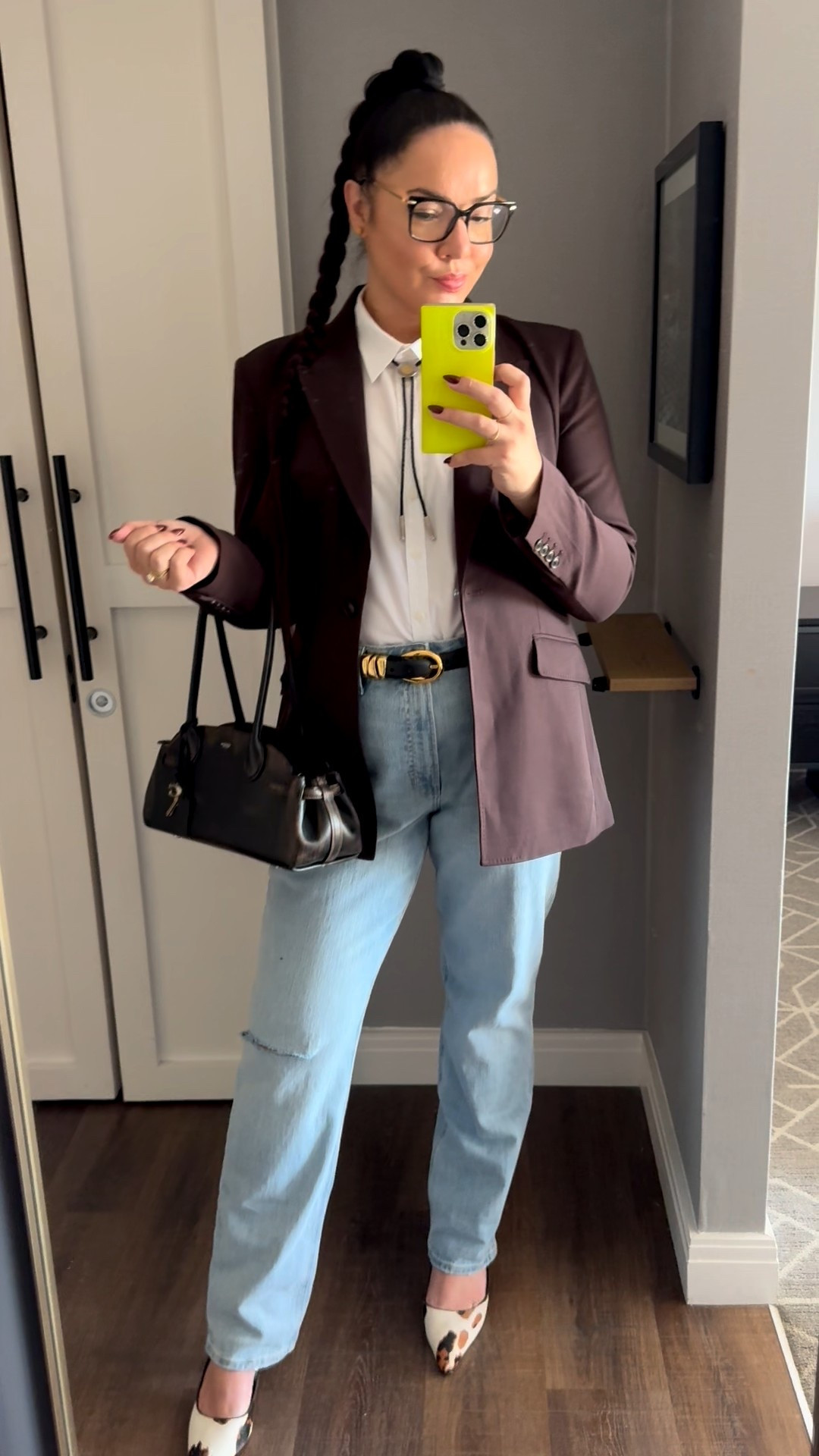 The perfect brown blazer does not exi—🤎

#LTKgrwm #LTKTall #LTKMidsize