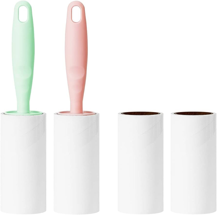 Sticky Rollers for Pet Hair Extra Sticky Lint Rollers for Clothes Furniture Carpet Couch, Dog & C... | Amazon (US)