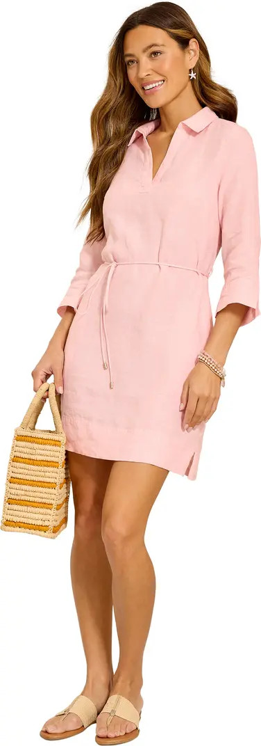 Two Palms Linen Shirtdress | Nordstrom